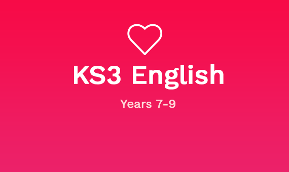 KS3 English Language Course (Y7-9)