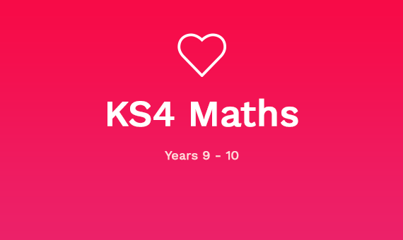 KS4 Maths Course (Y9-10)
